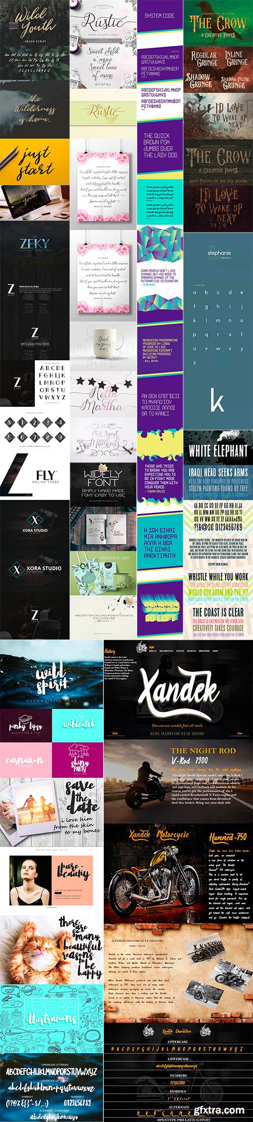 Mix Fonts Bundle 7