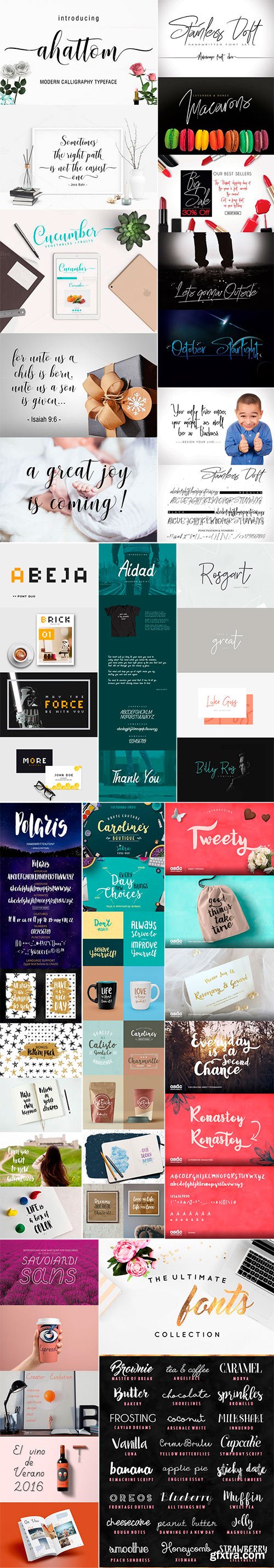 Mix Fonts Bundle 8