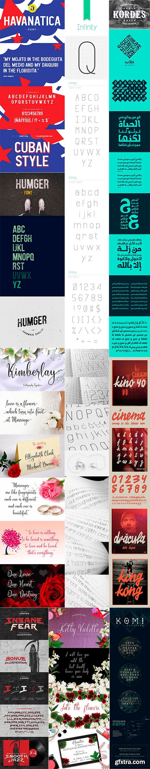 Mix Fonts Bundle 11