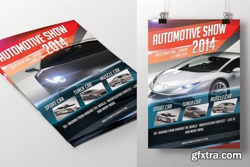 Automotive Show Flyer