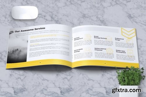 Creative Brochure Template A5 Vol 26