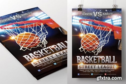 Basketball Game Flyer