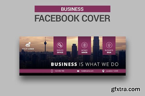 CreativeMarket - Business Facebook Cover 2607703