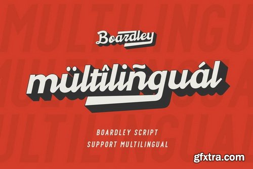 Boardley Script Font Family