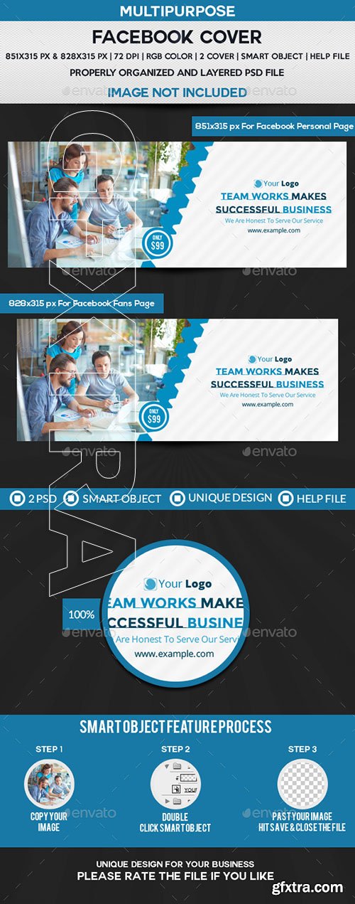 GraphicRiver - Business Service Facebook Cover 22293787