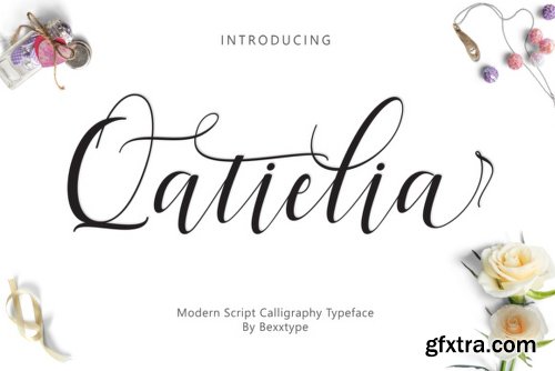 Qatielia Family - 5 Fonts