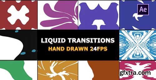 Liquid Transitions Pack - After Effects 94854