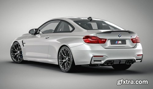 BMW M4 2014 3D Model
