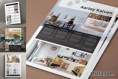 Simple Interior Design Flyer