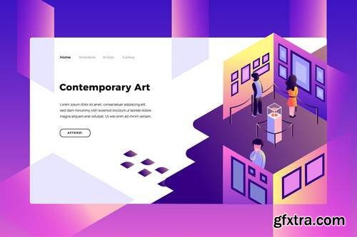 Contemporary Art - Banner Page