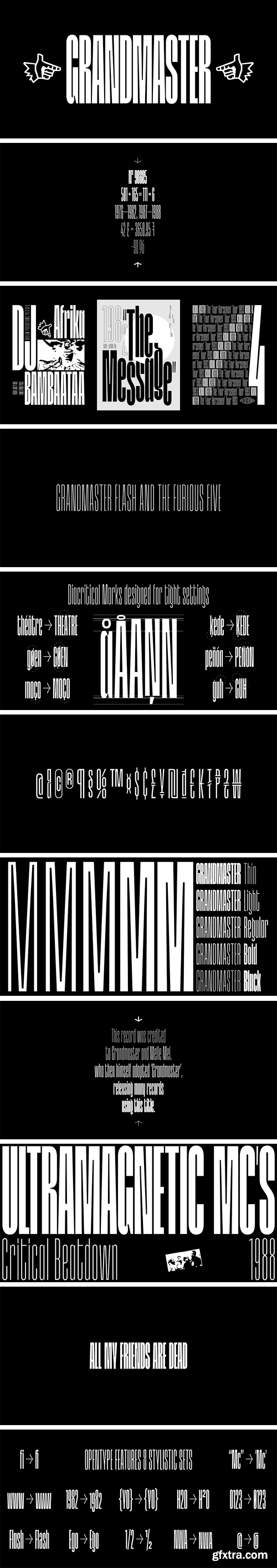 Grandmaster Font Family