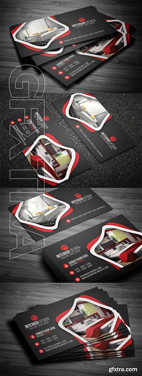 Interior Design Business Card