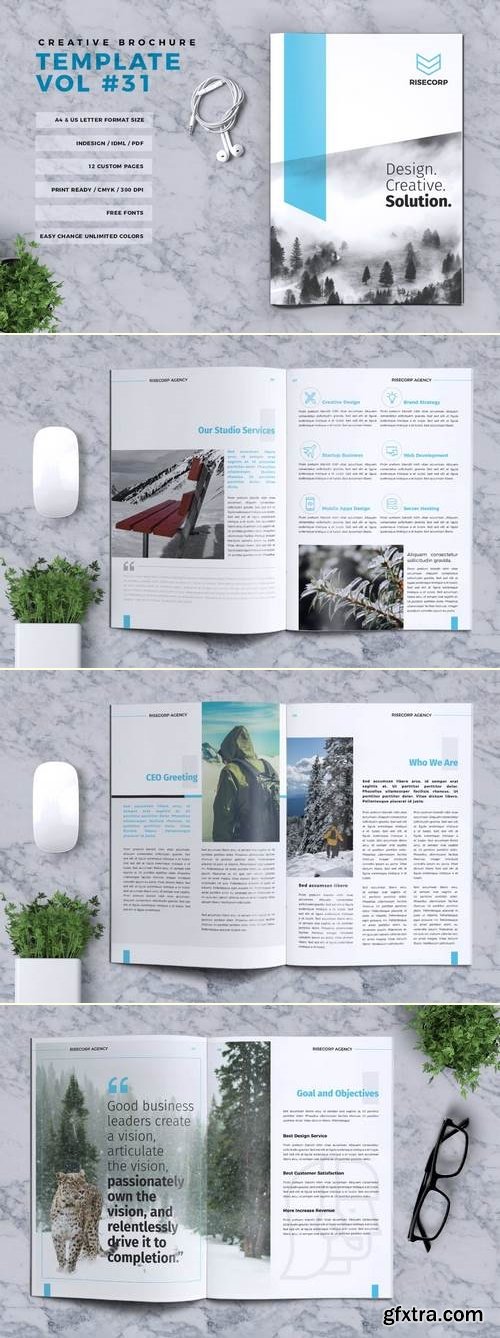 Creative Brochure Template Vol. 31