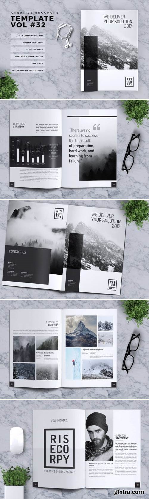 Creative Brochure Template Vol. 32