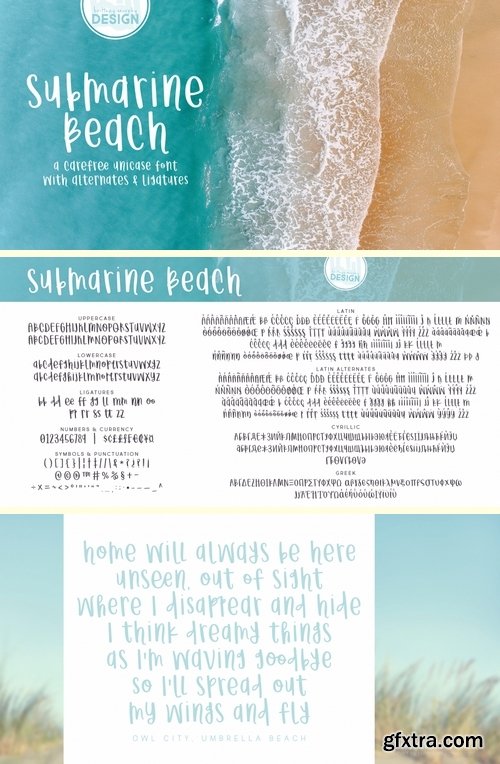 Submarine Beach Font