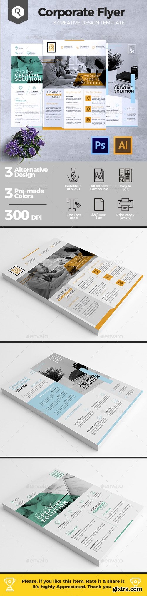 Graphicriver - Creative Corporate Flyer Vol. 02 20391929