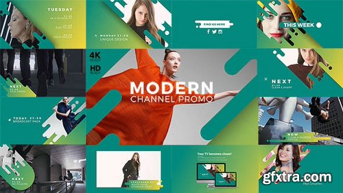 Videohive Modern Channel Promo v2 21413897