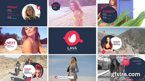 Videohive Lava Broadcast Package 18681283