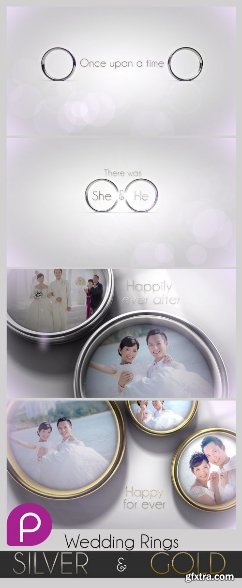 Videohive Wedding Rings 8521863