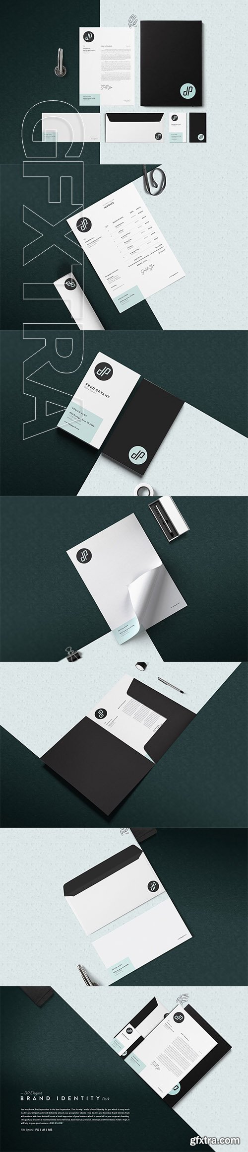 CreativeMarket - DP Elegant Corporate Identity Pack 2739200