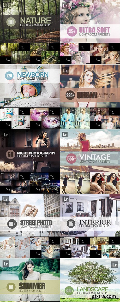 11.000+ Advanced Lightroom Presets Collection