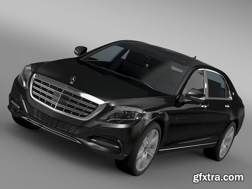 Mercedes-Benz S-Class S500 3d Model