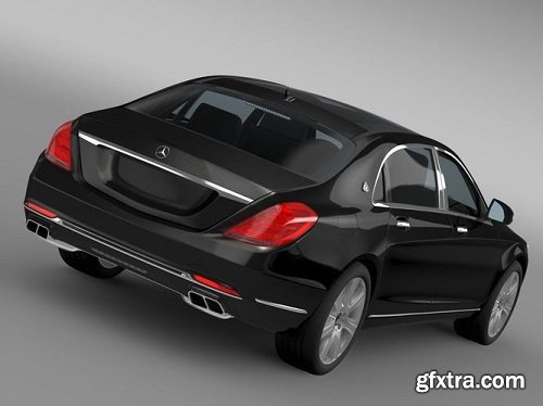 Mercedes-Benz S-Class S500 3d Model