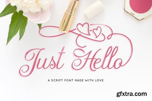 Just Hello Script Font