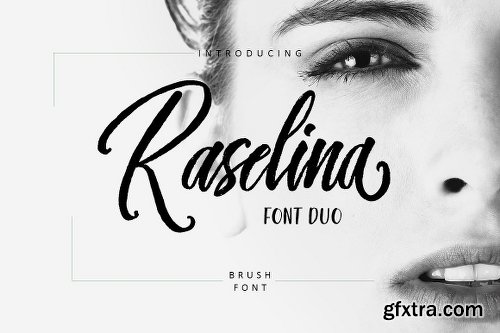 Raselina Font Duo Font Family - 2 Fonts