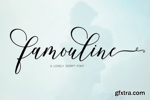 Famouline Script Font