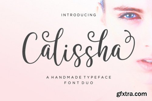 Calissha Duo Font Family - 2 Fonts