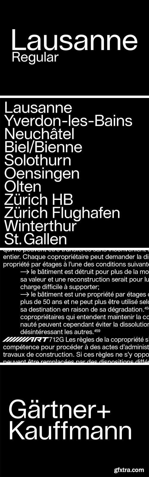 Lausanne Regular Font