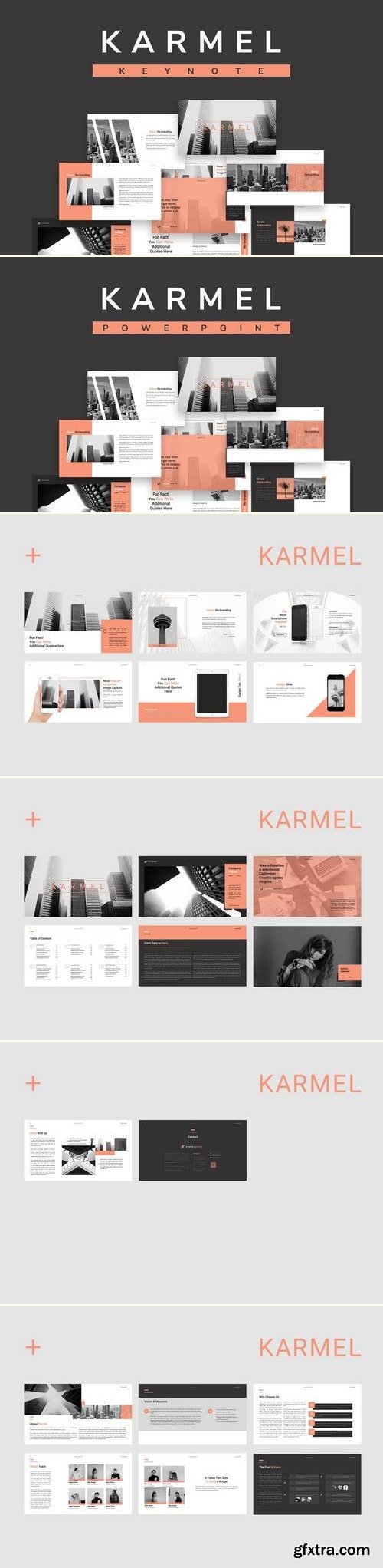 Karmel Powerpoint & Keynote Template