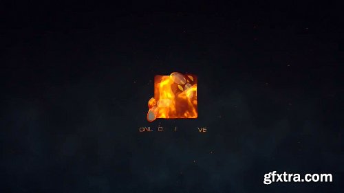 Videohive Fire Dragon Logo 13336634