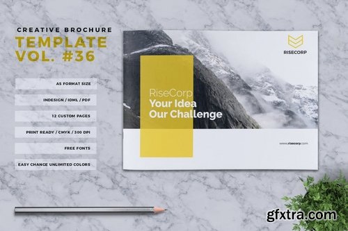 Creative Brochure Template A5 Vol 35