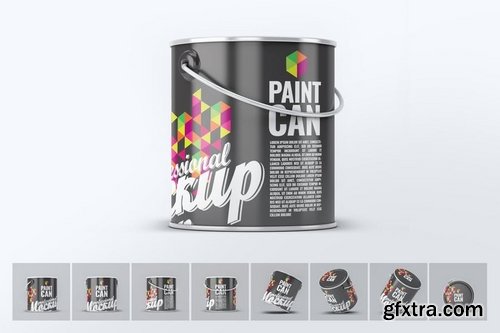 Paint Can Mock-Up