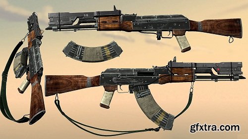 Elysium AKM 3D model