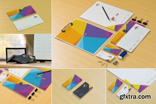 Stationery Design Mockups