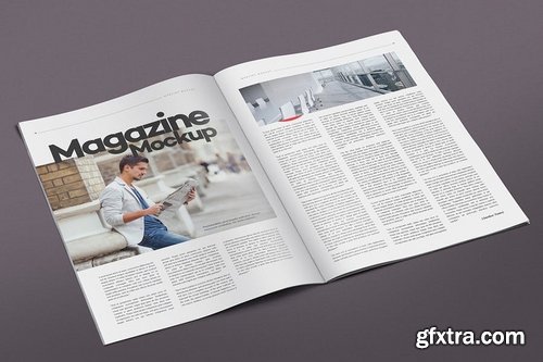 Magazine Pages Mockups