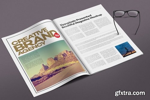 Magazine Pages Mockups