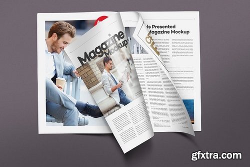 Magazine Pages Mockups