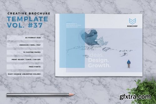 Creative Brochure Template A5 Vol 37