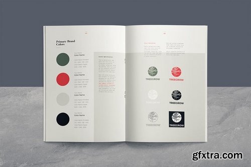 Wild Bloom - Brand Guide Template