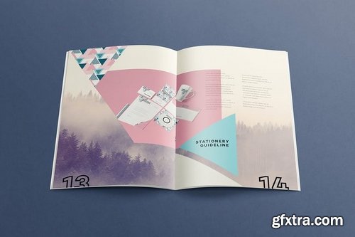 Polygonal - Brand Style Guide Template