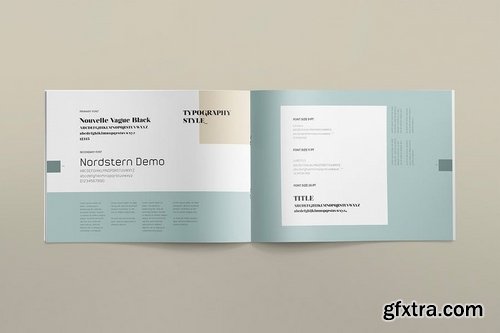 The Ocean - Brand Manual Template