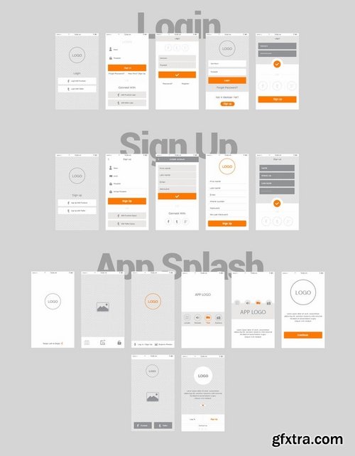 Sketchy - iOS Wireframe Kit