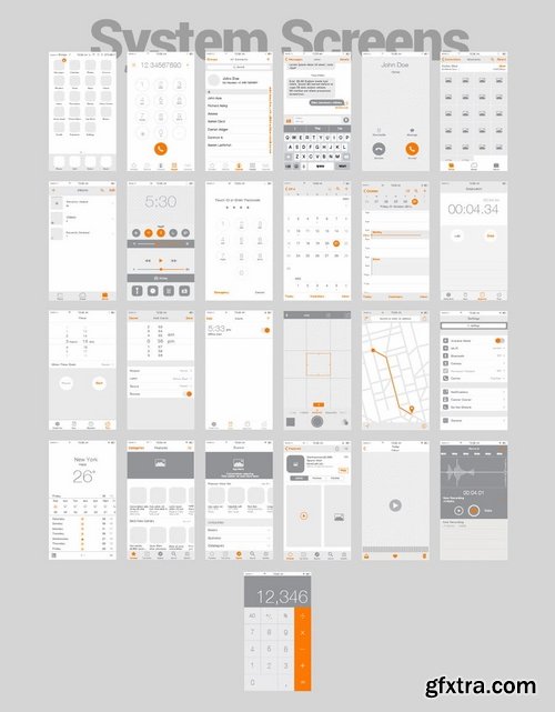 Sketchy - iOS Wireframe Kit