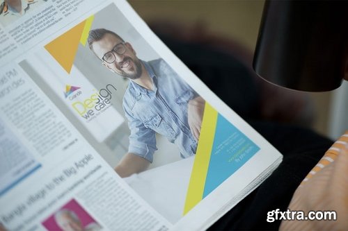 Newspaper Advertisement Mockups