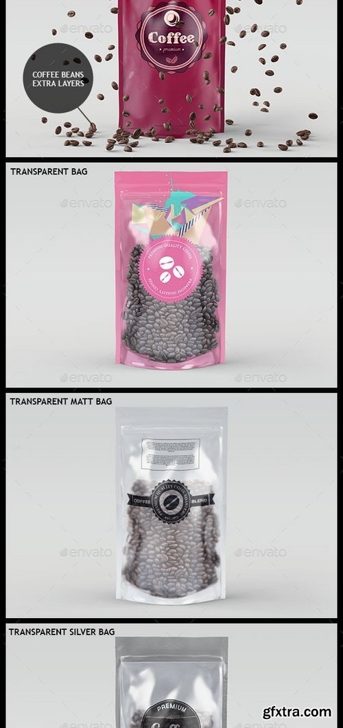 GraphicRiver - Foil Bag Mock-up Pack 9434866