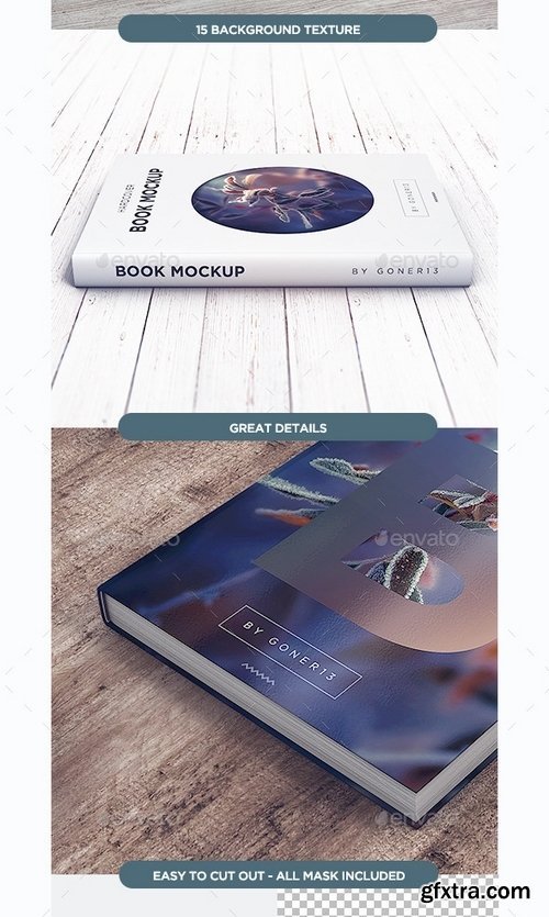 GraphicRiver - Book MockUp vol1 13004595